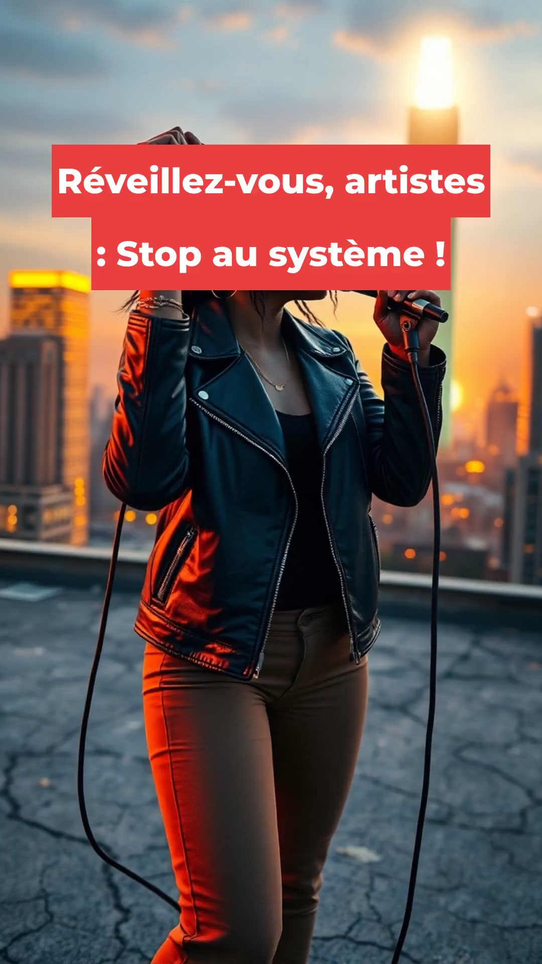 Réveillez-vous, artistes : Stop au système !