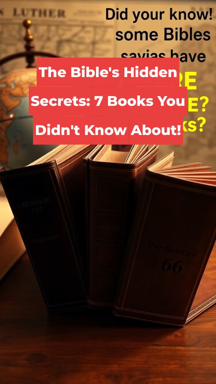 The Bible's Hidden Secrets: 7 Books You Didn't Know About!