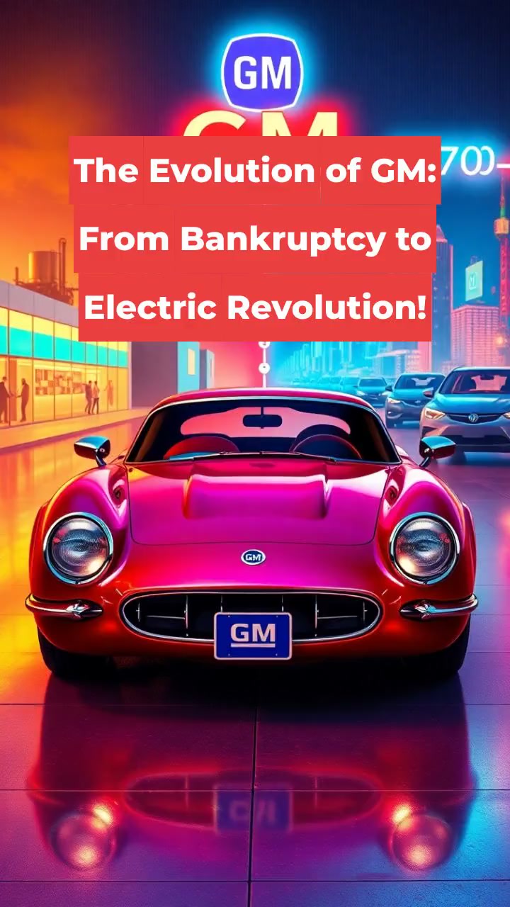 The Evolution of GM: From Bankruptcy to Electric Revolution!