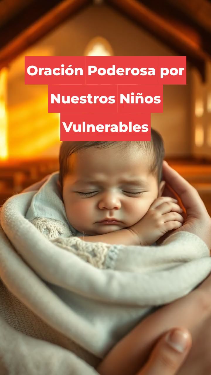 Oración Poderosa por Nuestros Niños Vulnerables