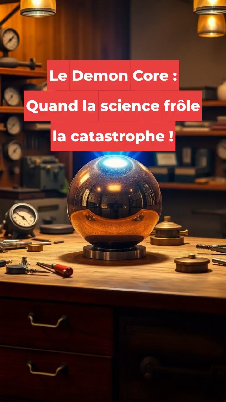 Le Demon Core : Quand la science frôle la catastrophe !