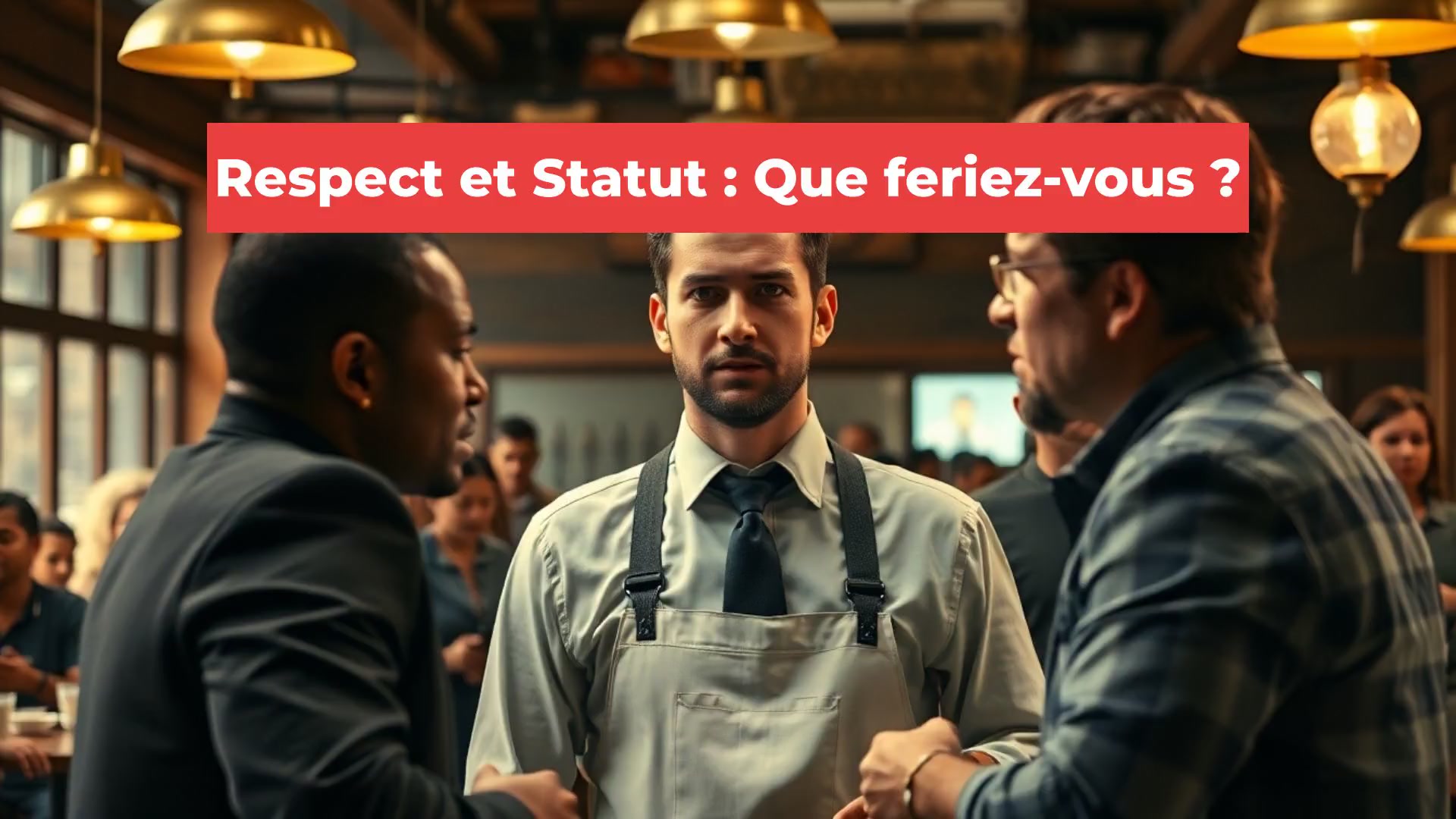 Respect et Statut : Que feriez-vous ?