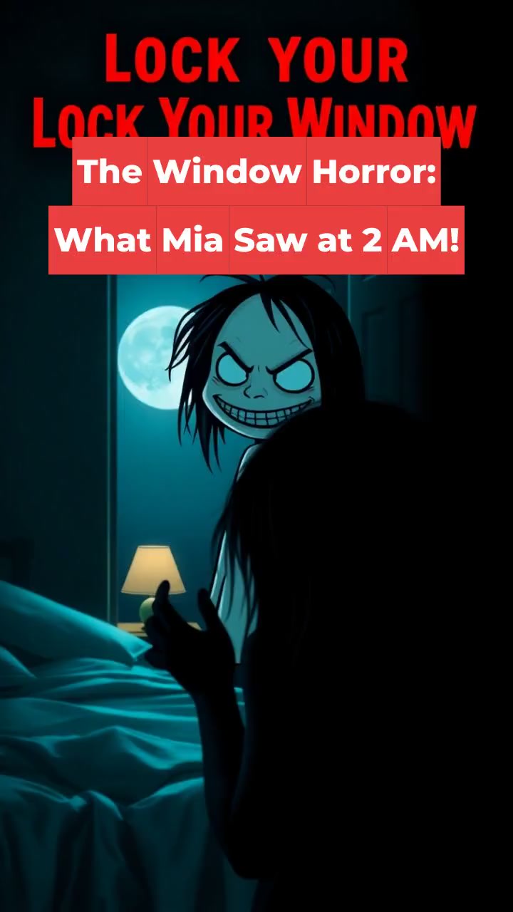 The Window Horror: What Mia Saw at 2 AM!