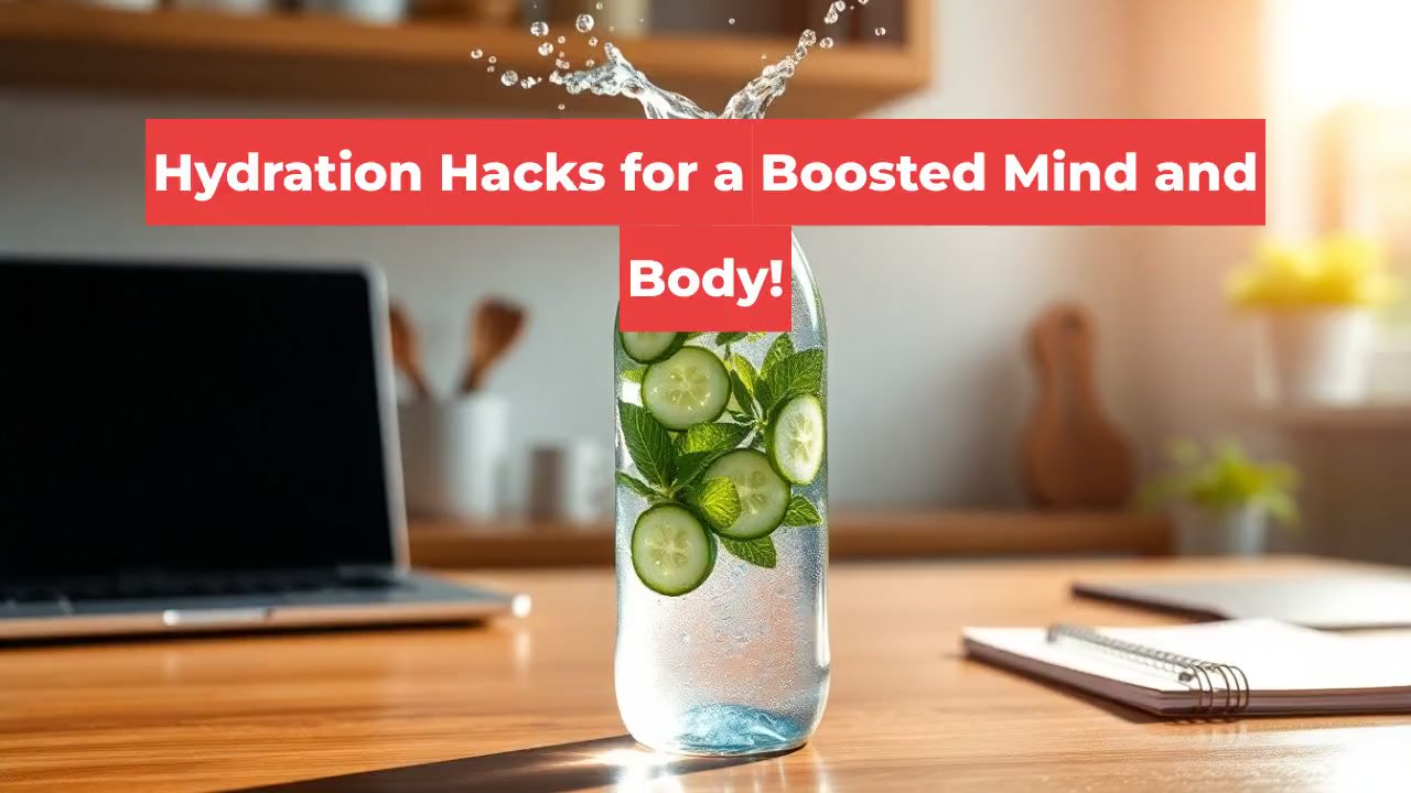Hydration Hacks for a Boosted Mind and Body!
