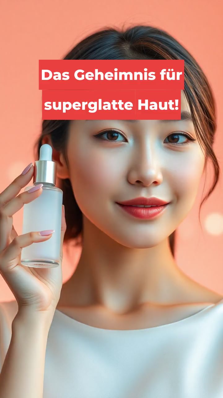 Das Geheimnis für superglatte Haut!