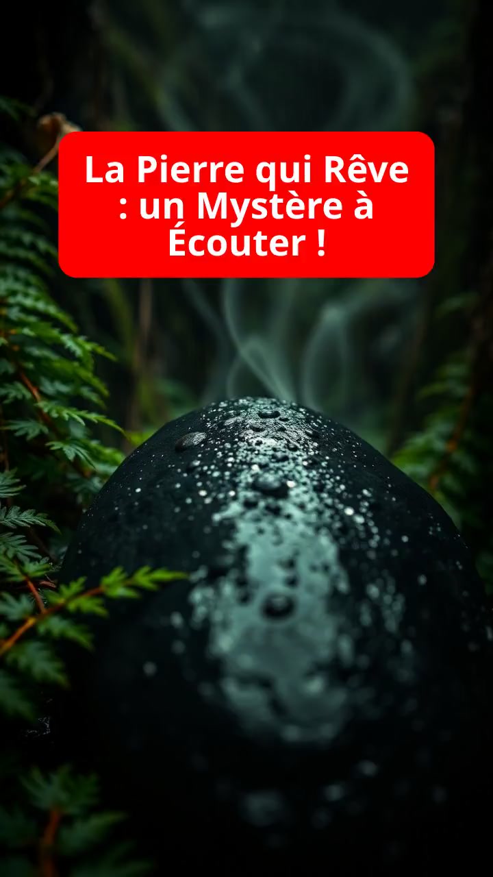 La Pierre qui Rêve : un Mystère à Écouter !