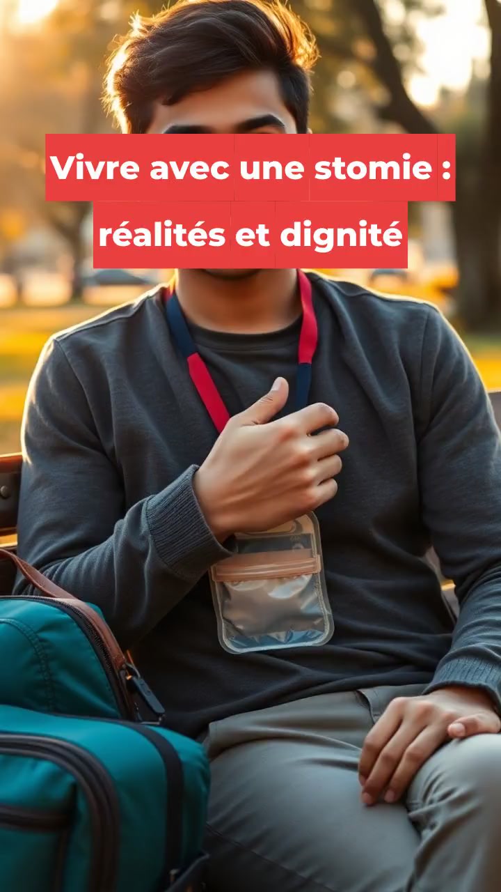 Vivre avec une stomie : réalités et dignité