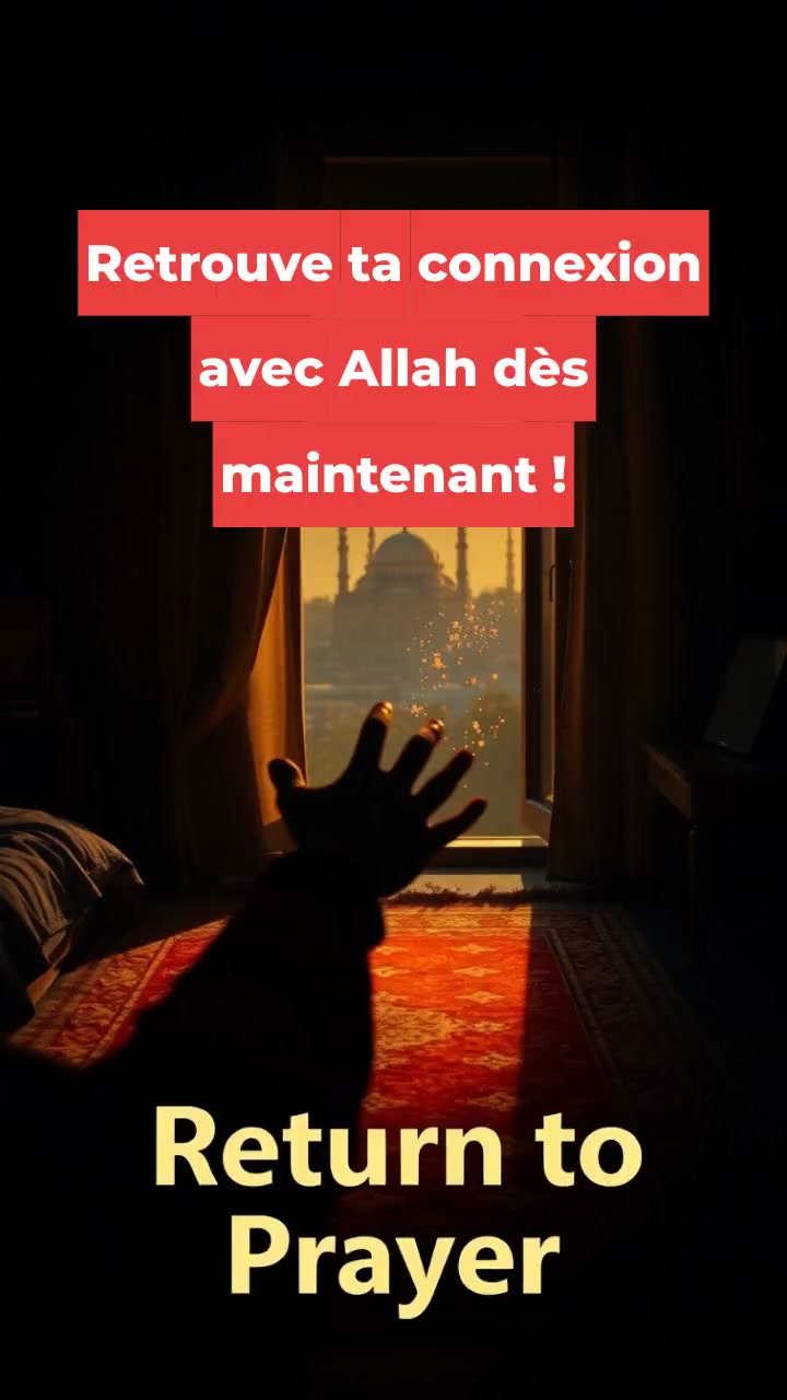 Retrouve ta connexion avec Allah dès maintenant !