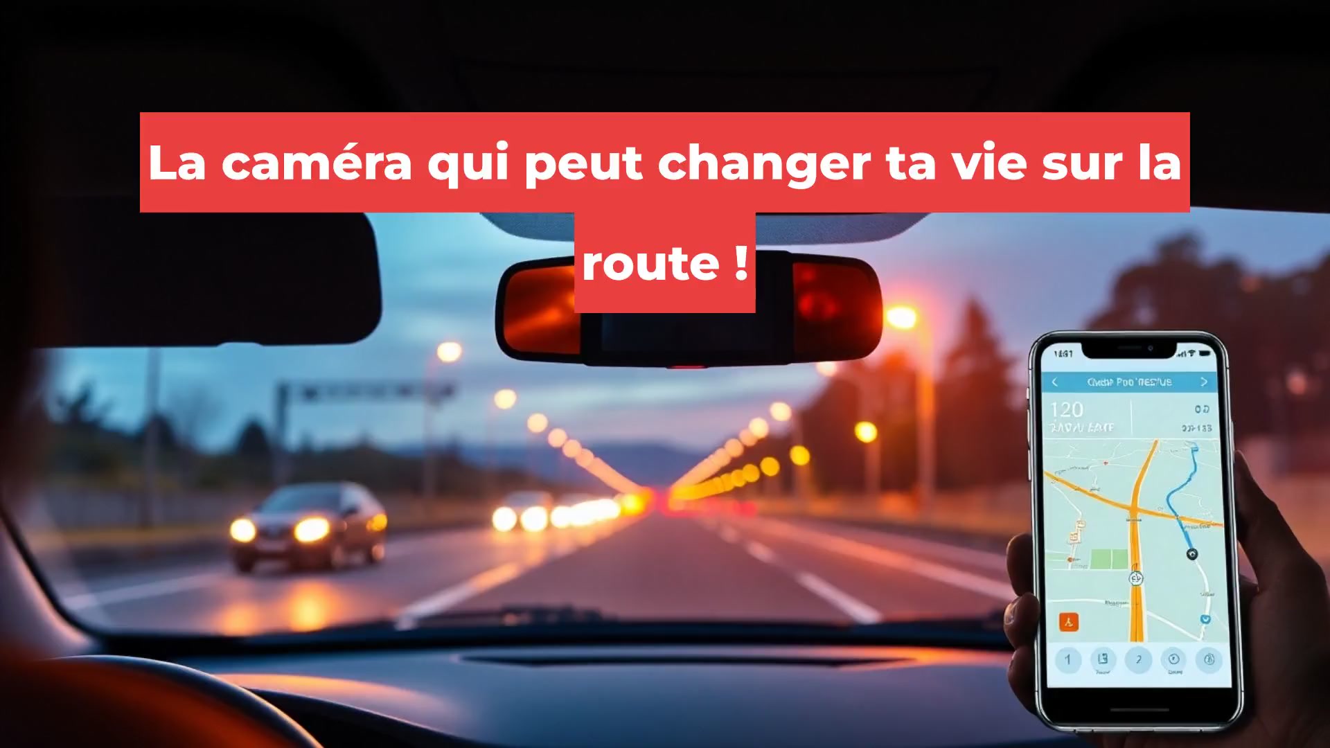 La caméra qui peut changer ta vie sur la route !
