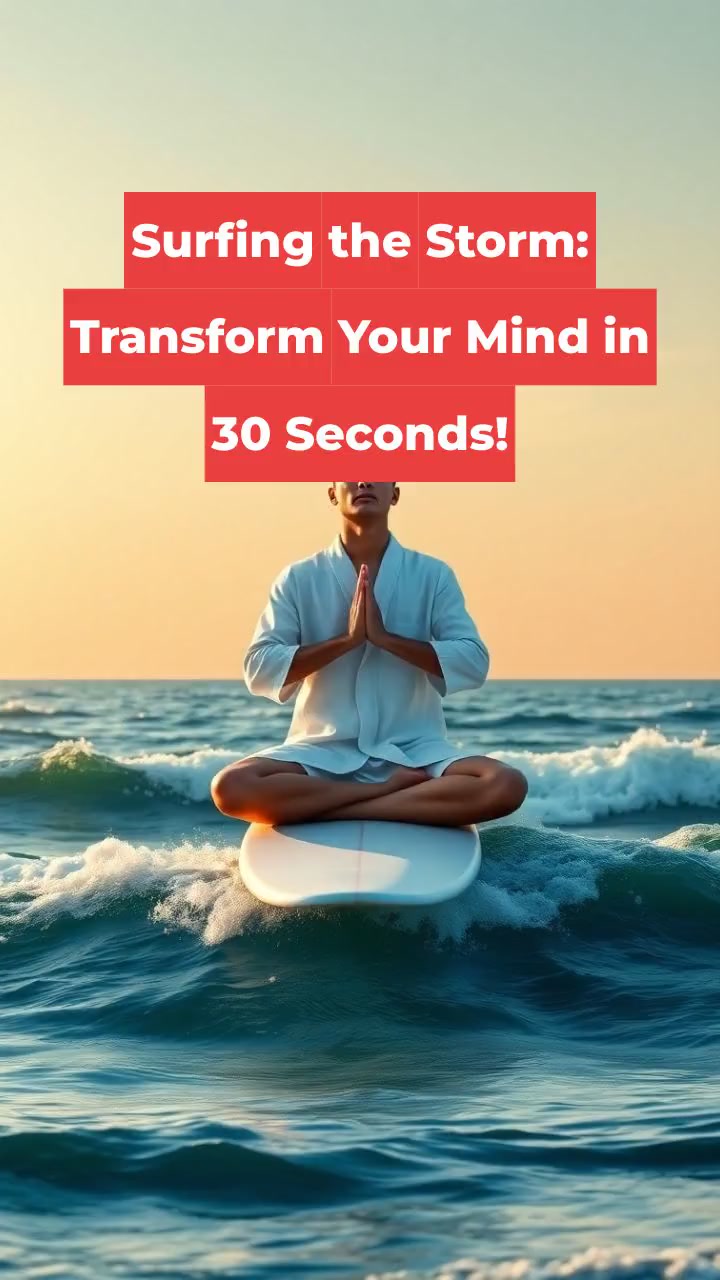 Surfing the Storm: Transform Your Mind in 30 Seconds!