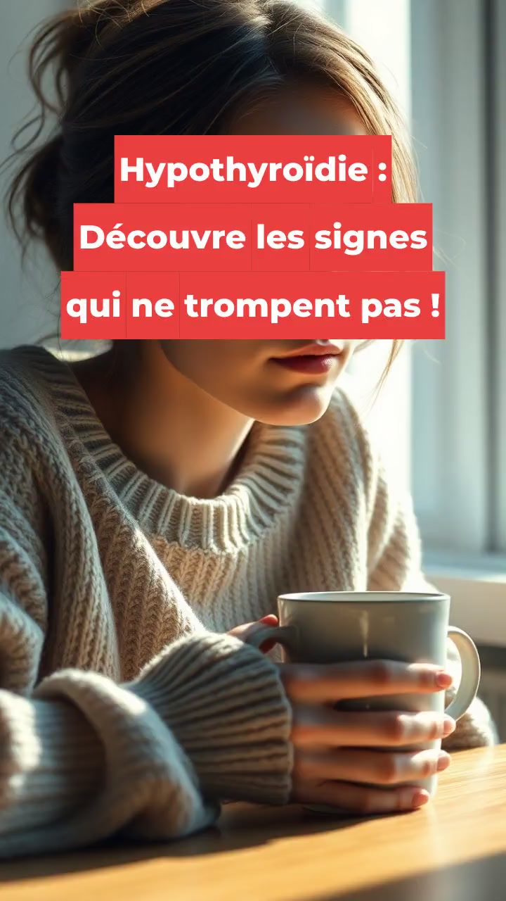Hypothyroïdie : Découvre les signes qui ne trompent pas !