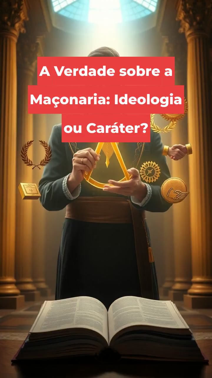 A Verdade sobre a Maçonaria: Ideologia ou Caráter?