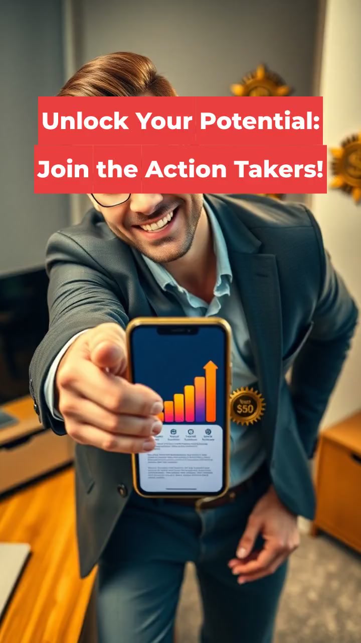 Unlock Your Potential: Join the Action Takers!