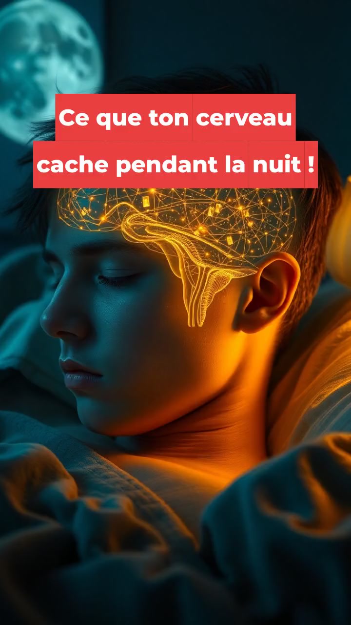 Ce que ton cerveau cache pendant la nuit !