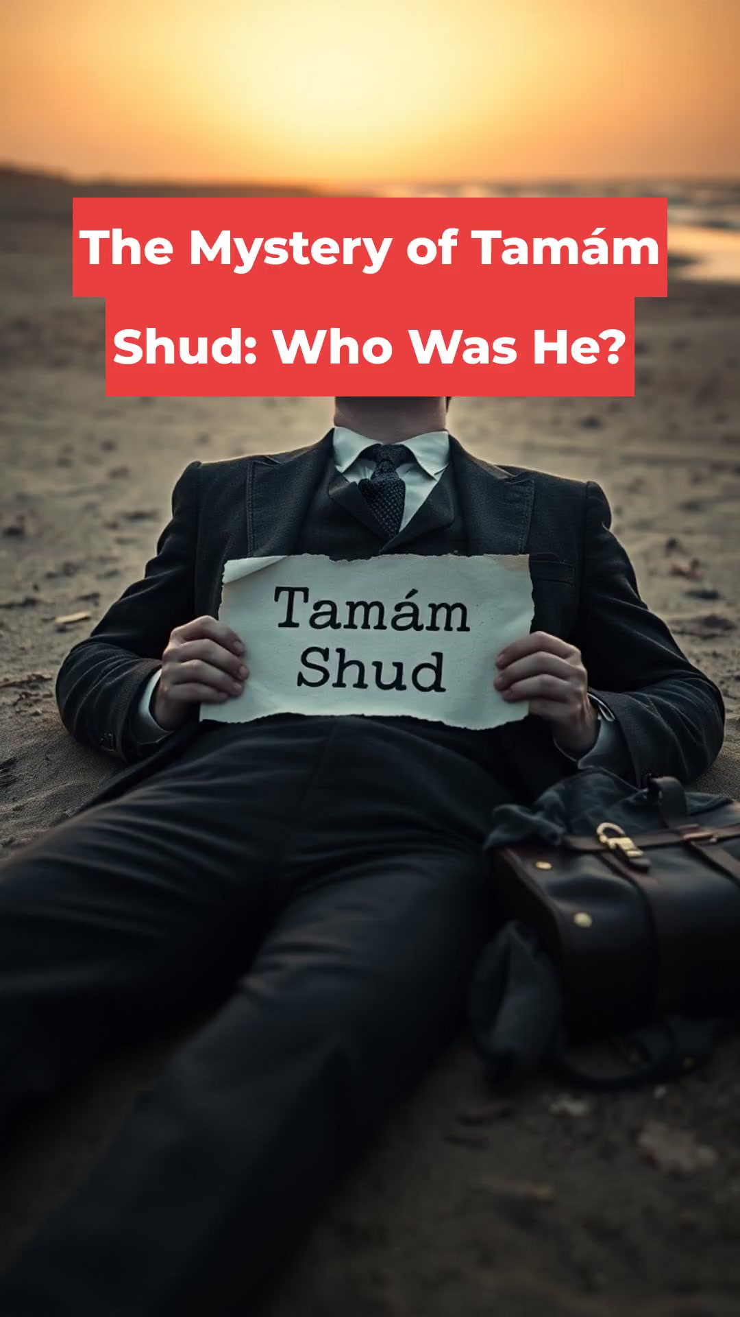 The Mystery of Tamám Shud: Who Was He?