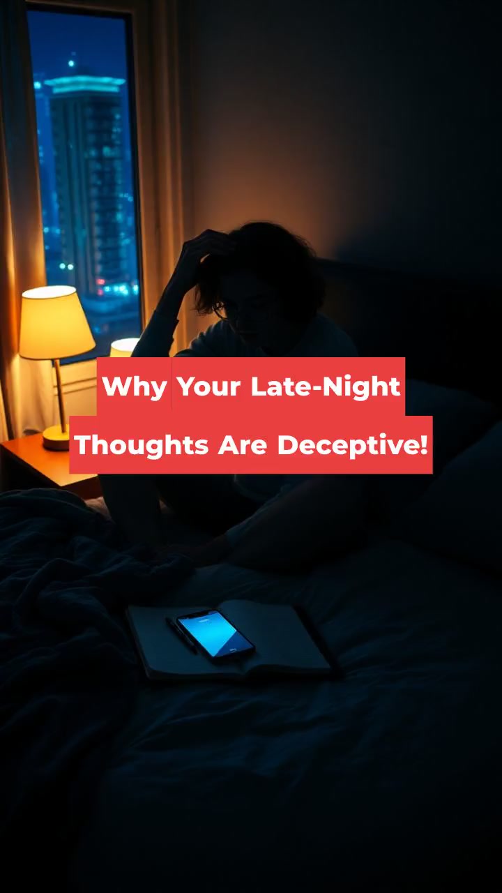 Why Your Late-Night Thoughts Are Deceptive!