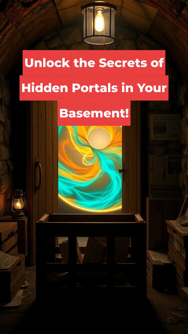 Unlock the Secrets of Hidden Portals in Your Basement!