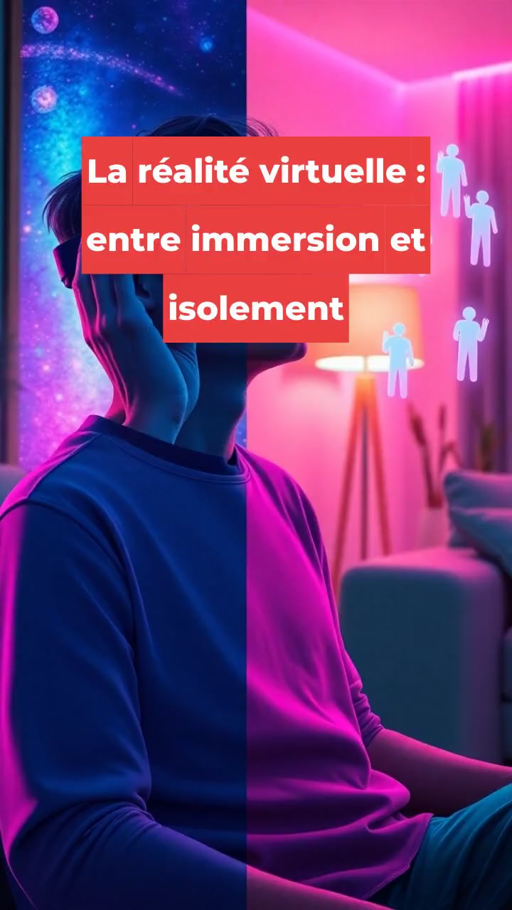 La réalité virtuelle : entre immersion et isolement