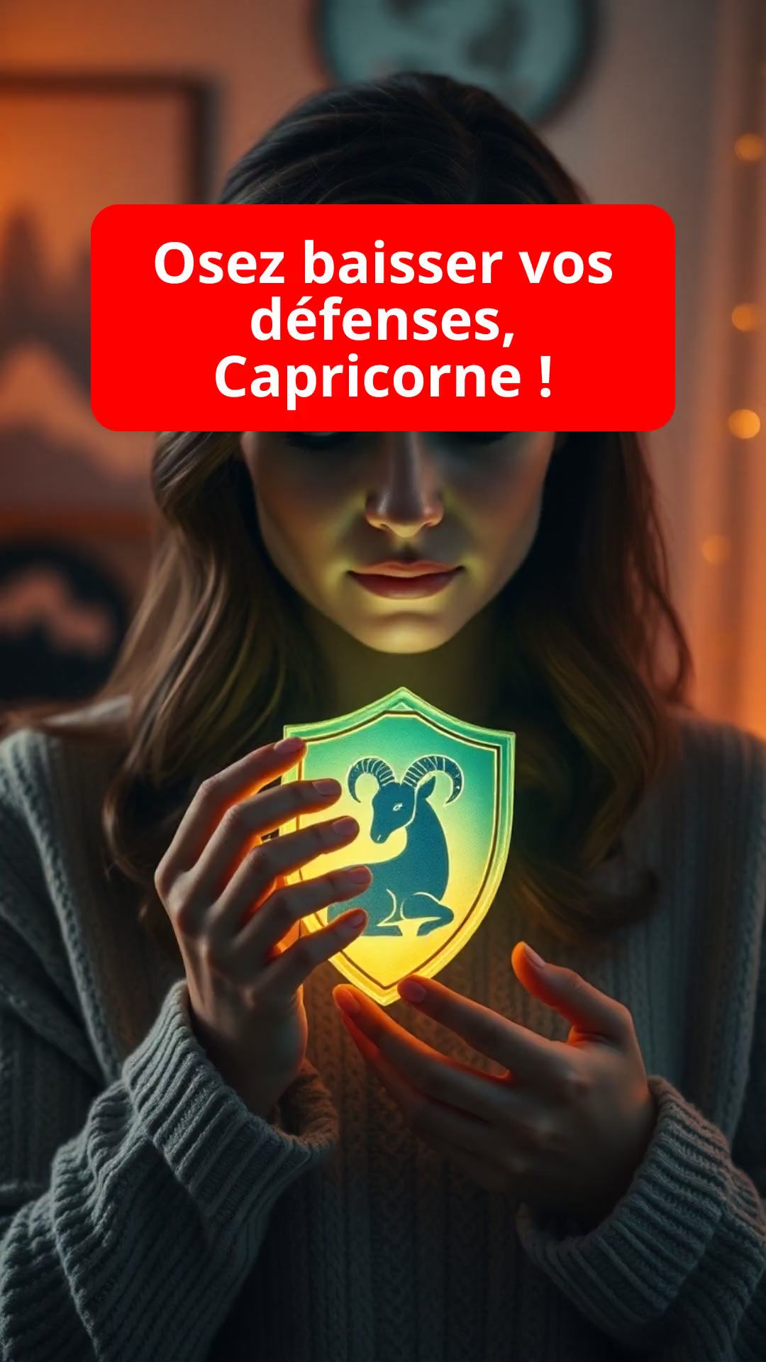 Osez baisser vos défenses, Capricorne !
