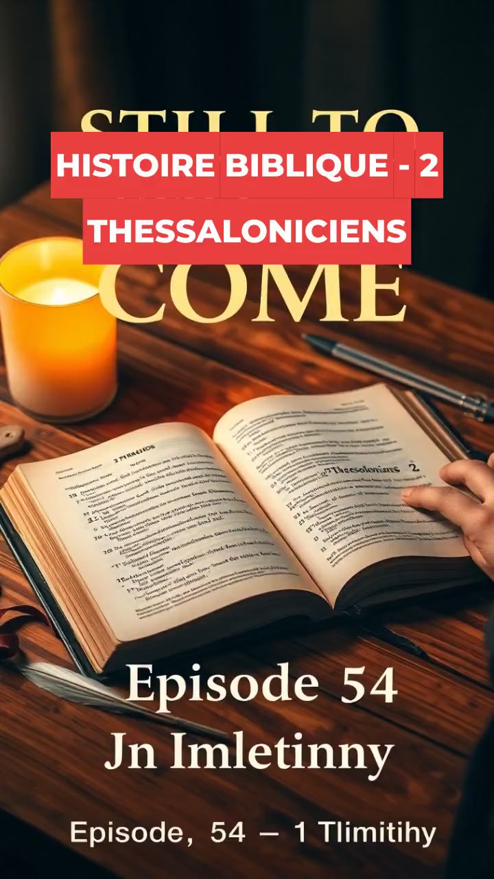 HISTOIRE BIBLIQUE - 2 THESSALONICIENS