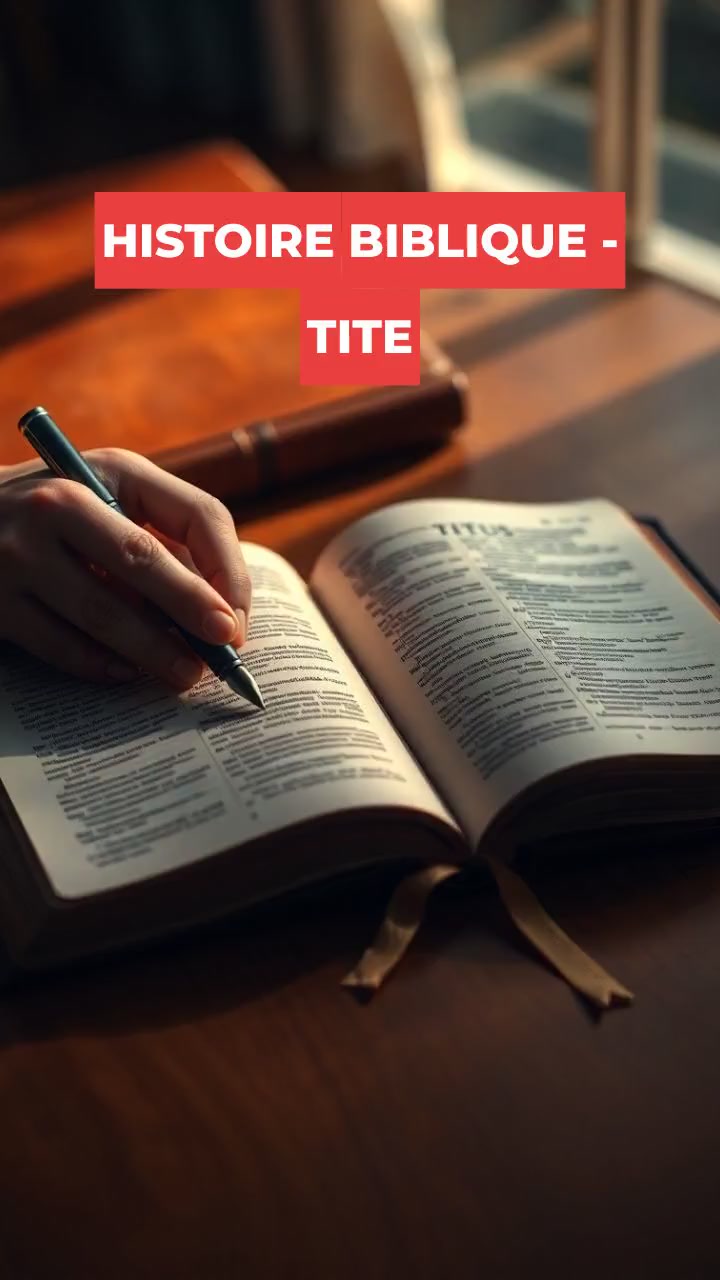 HISTOIRE BIBLIQUE - TITE