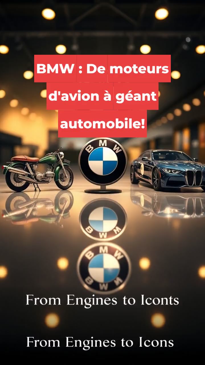 BMW : De moteurs d'avion à géant automobile!