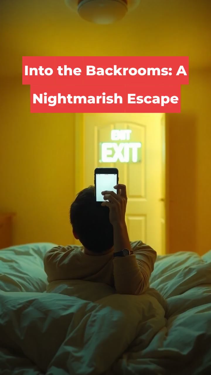 Into the Backrooms: A Nightmarish Escape