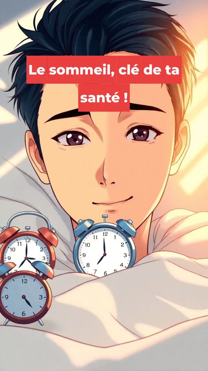 Le sommeil, clé de ta santé !