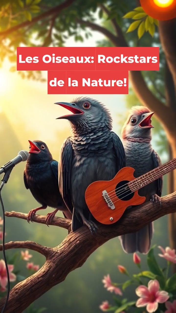 Les Oiseaux: Rockstars de la Nature!