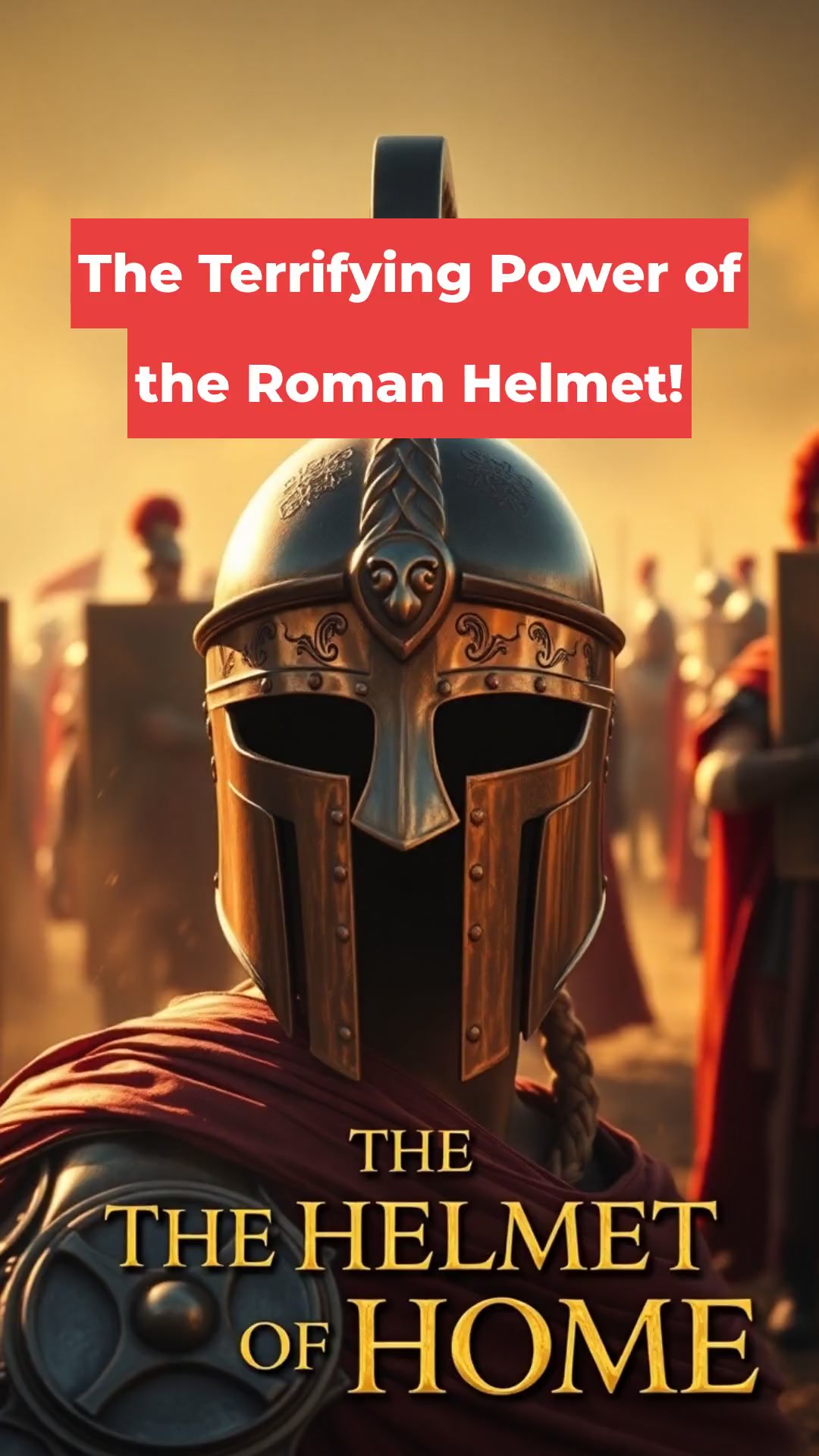 The Terrifying Power of the Roman Helmet!