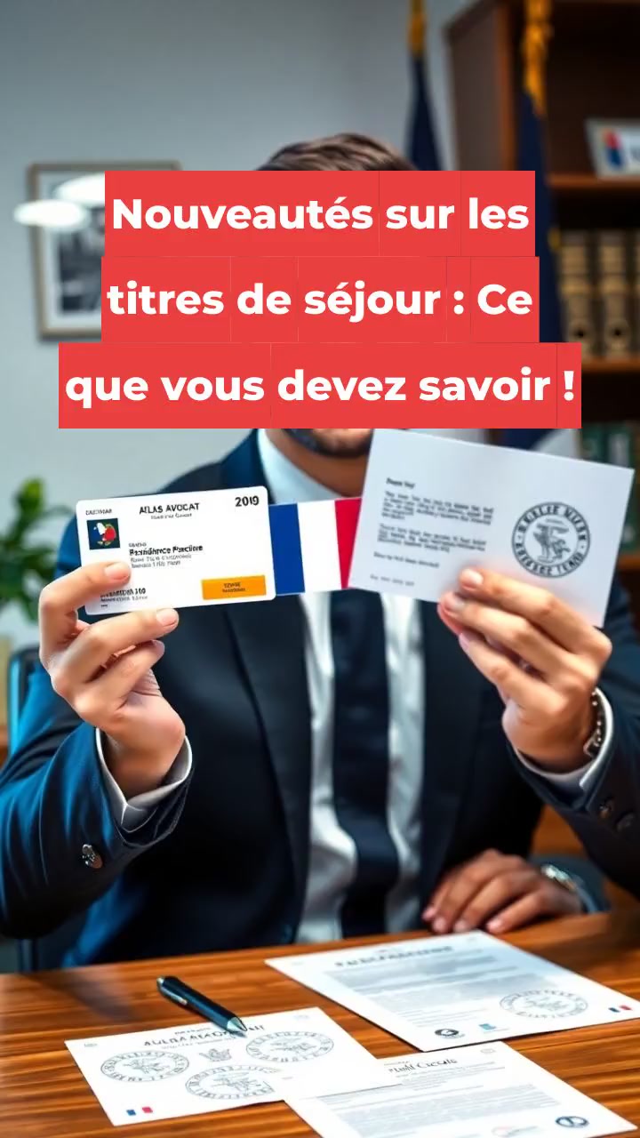 Nouveautés sur les titres de séjour : Ce que vous devez savoir !