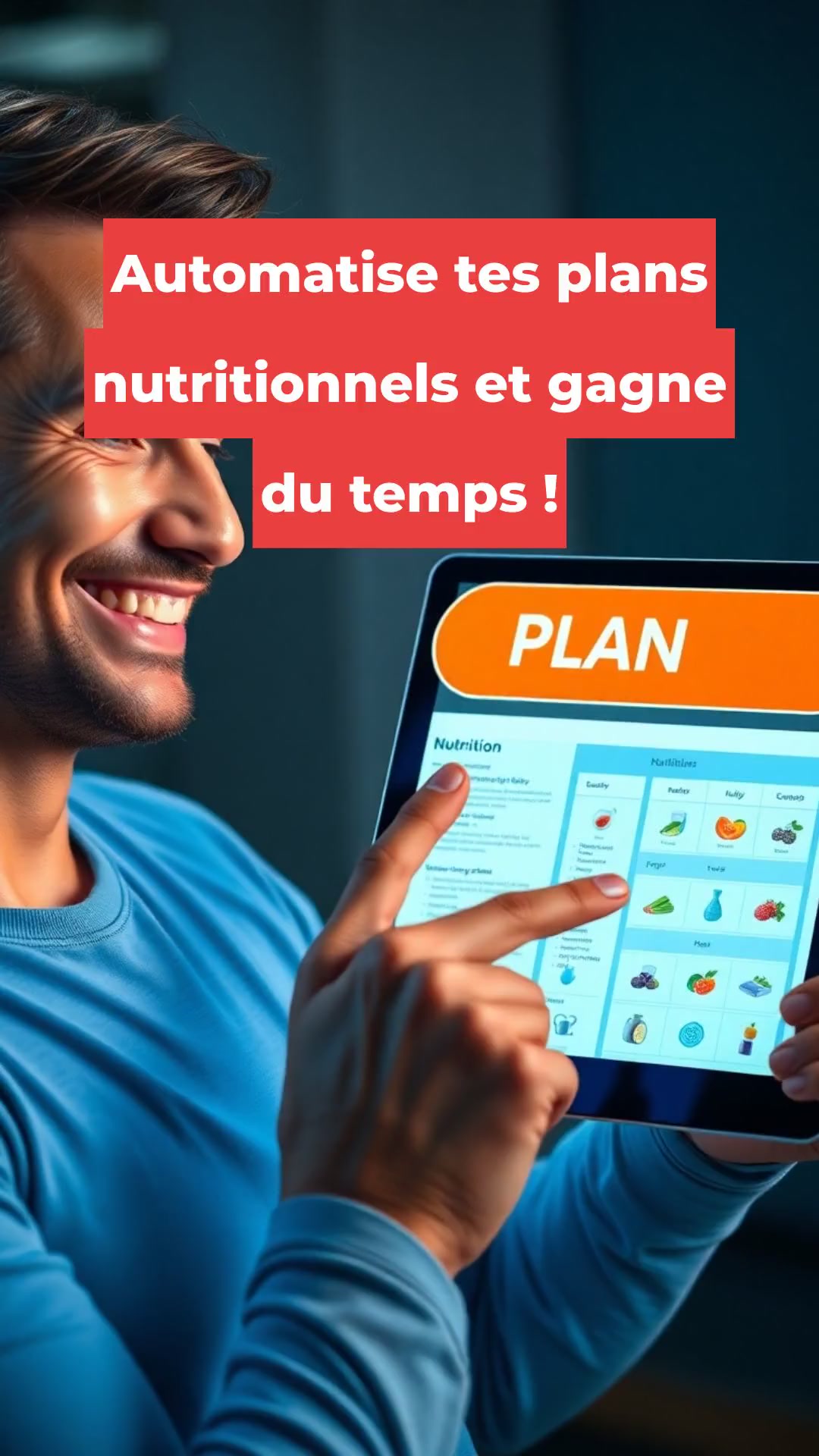 Automatise tes plans nutritionnels et gagne du temps !