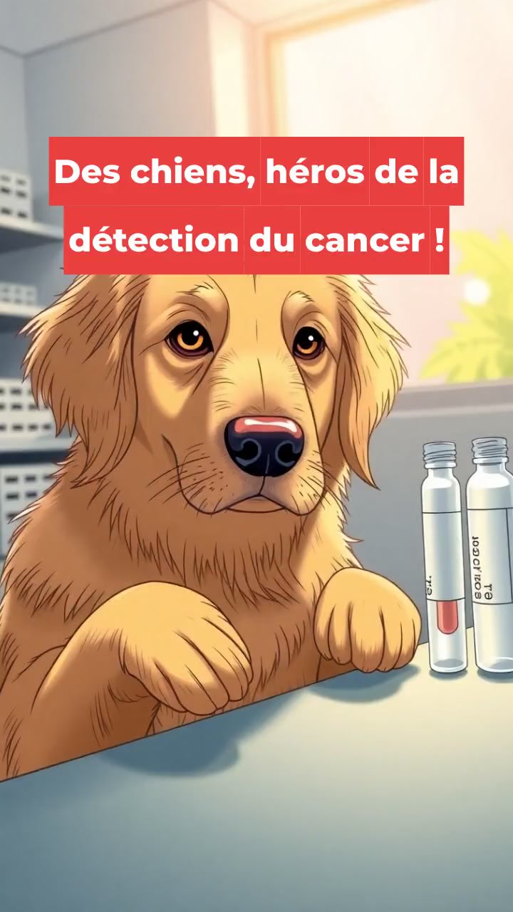 Des chiens, héros de la détection du cancer !