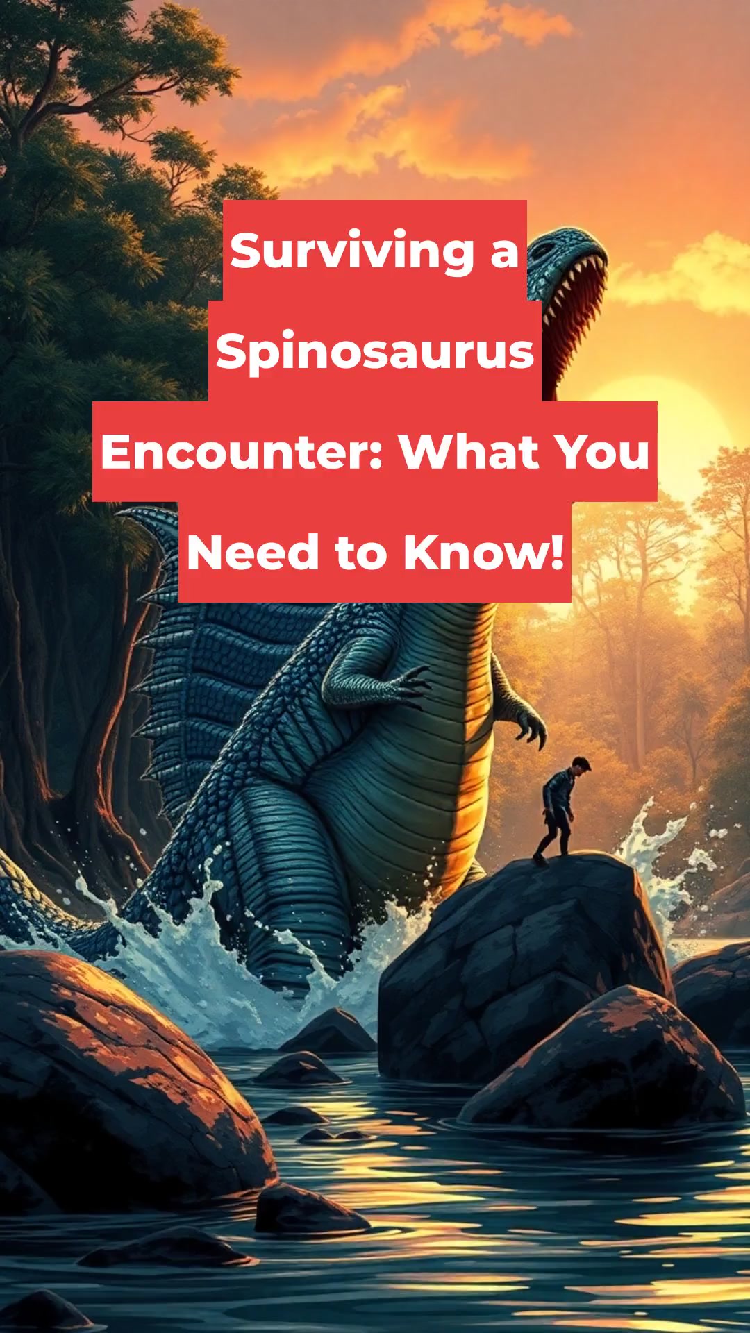 Surviving a Spinosaurus Encounter: What You Need to Know!