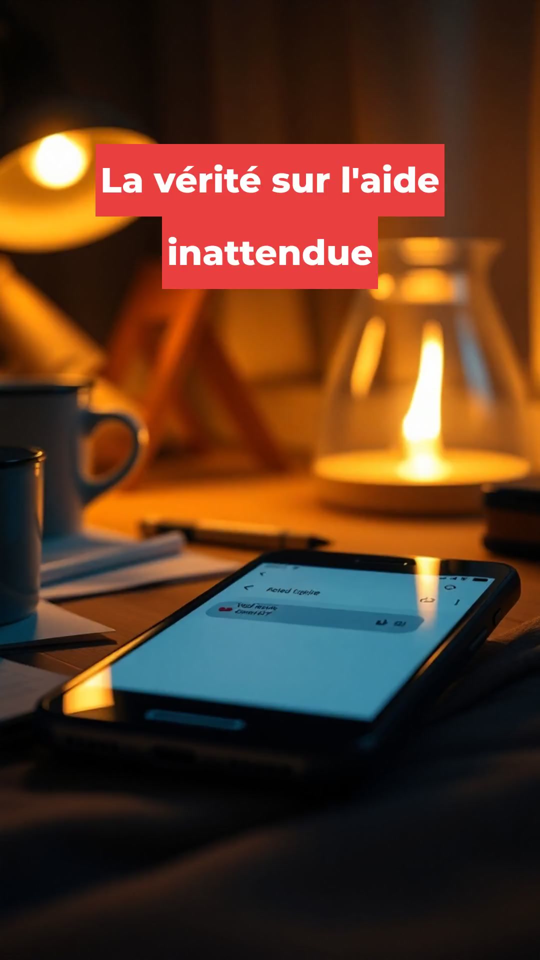 La vérité sur l'aide inattendue