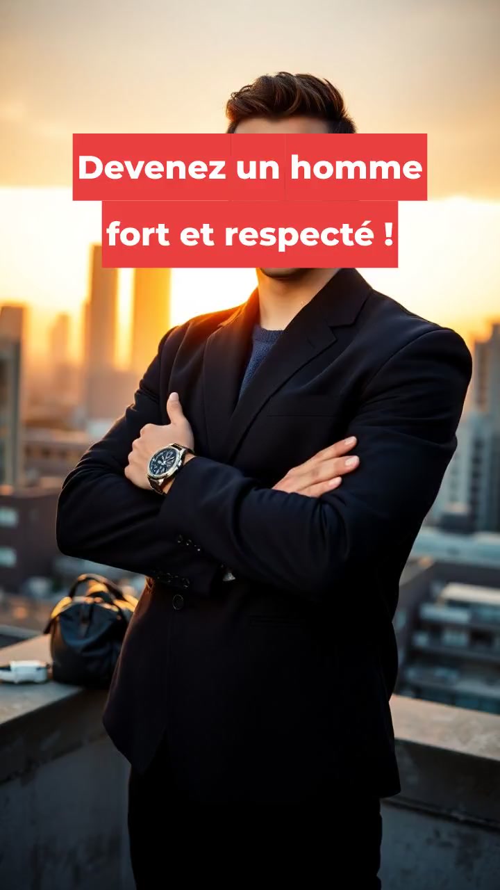 Devenez un homme fort et respecté !