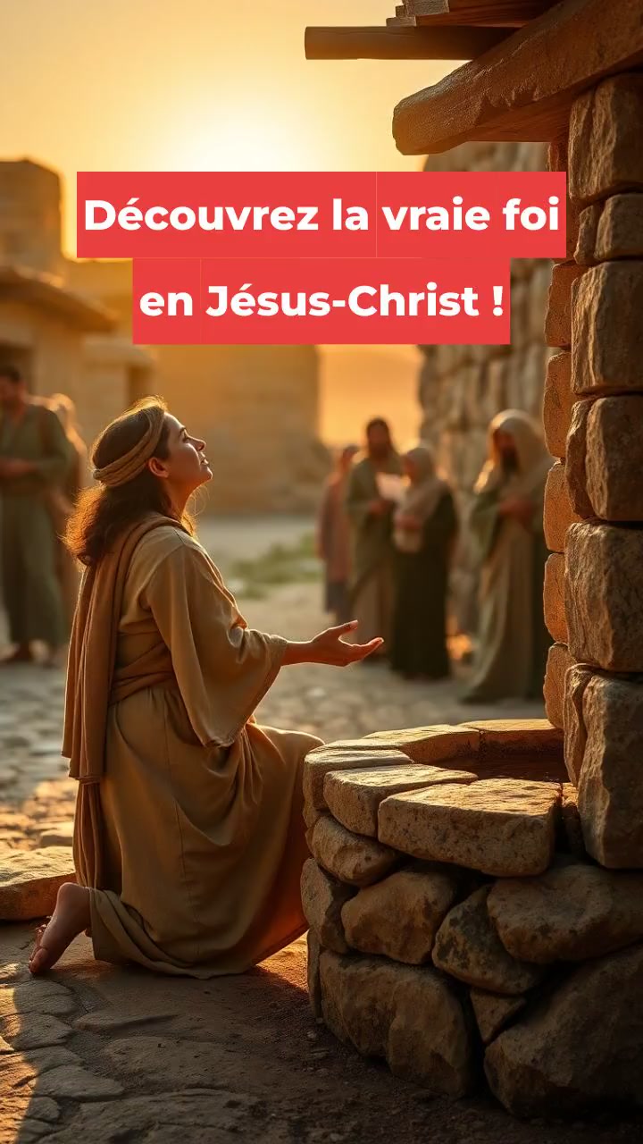Découvrez la vraie foi en Jésus-Christ !