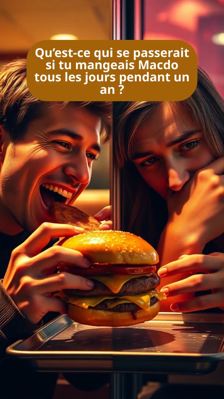 Un an de McDonald's : L'incroyable expérience à ne pas rater !