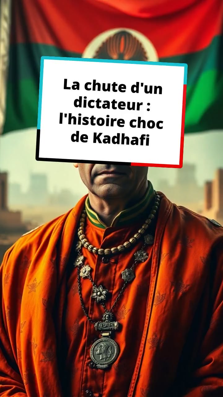 La chute d'un dictateur : l'histoire choc de Kadhafi