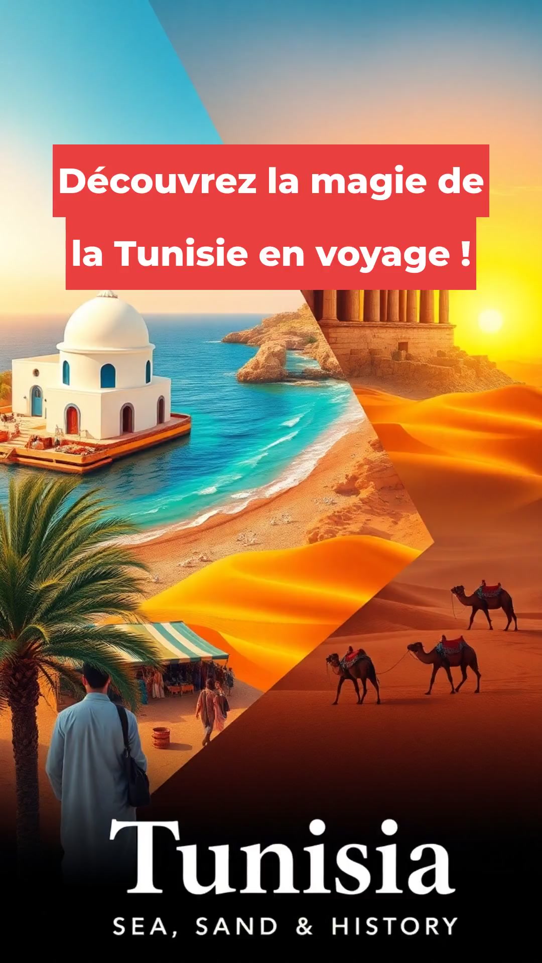Découvrez la magie de la Tunisie en voyage !