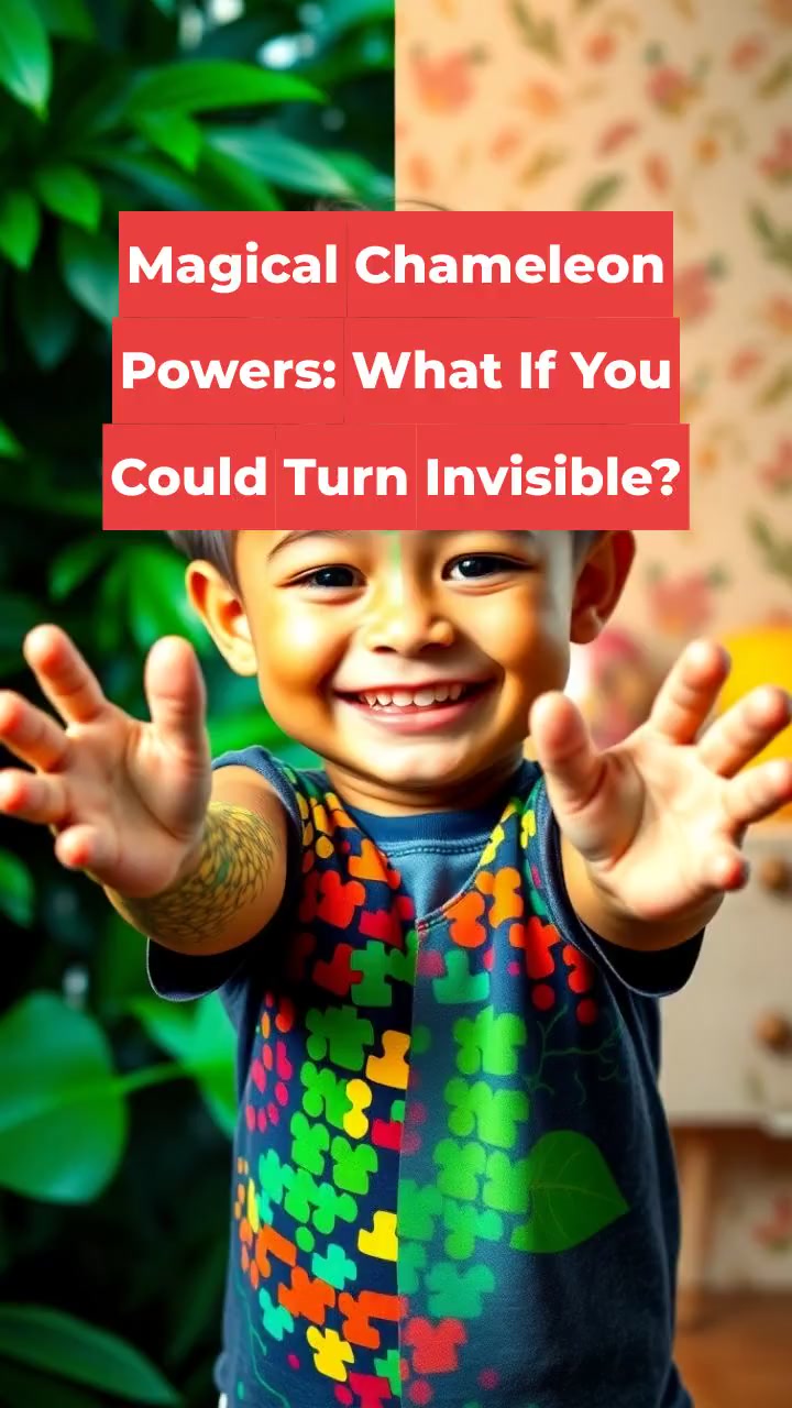 Magical Chameleon Powers: What If You Could Turn Invisible?