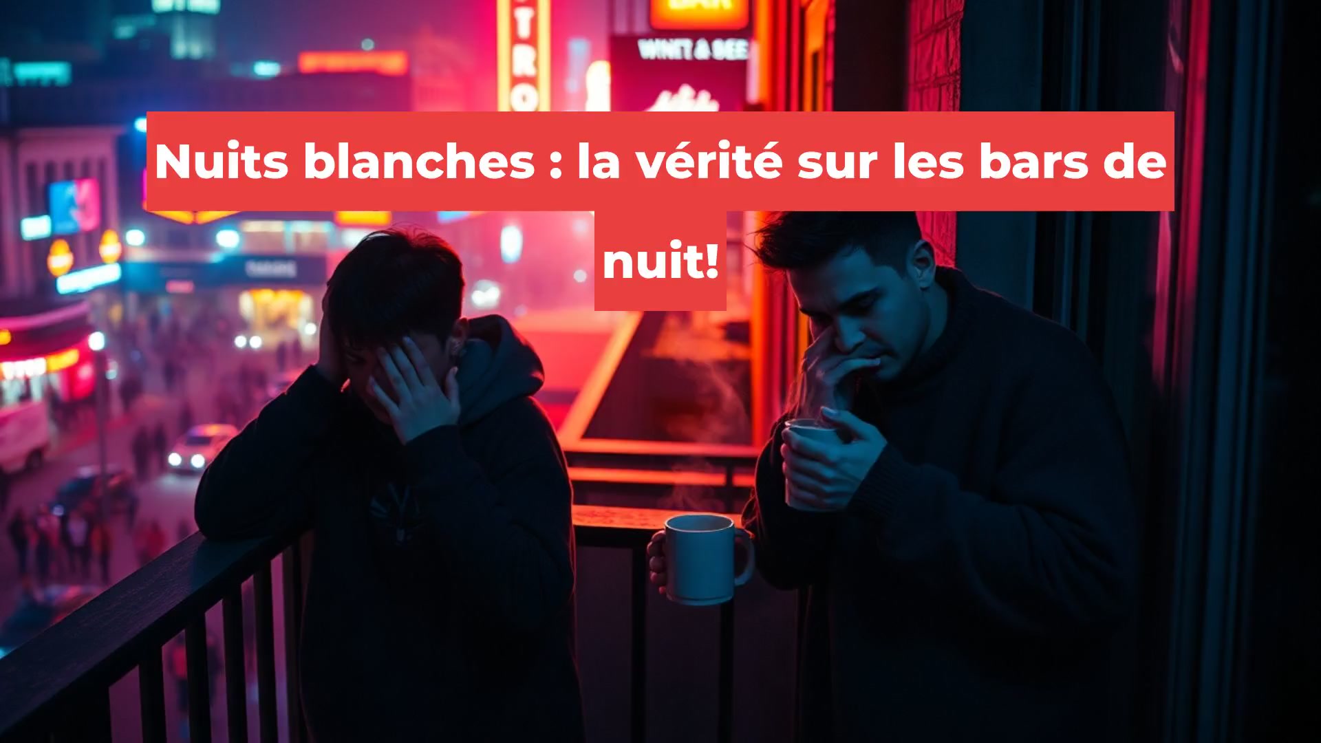 Nuits blanches : la vérité sur les bars de nuit!