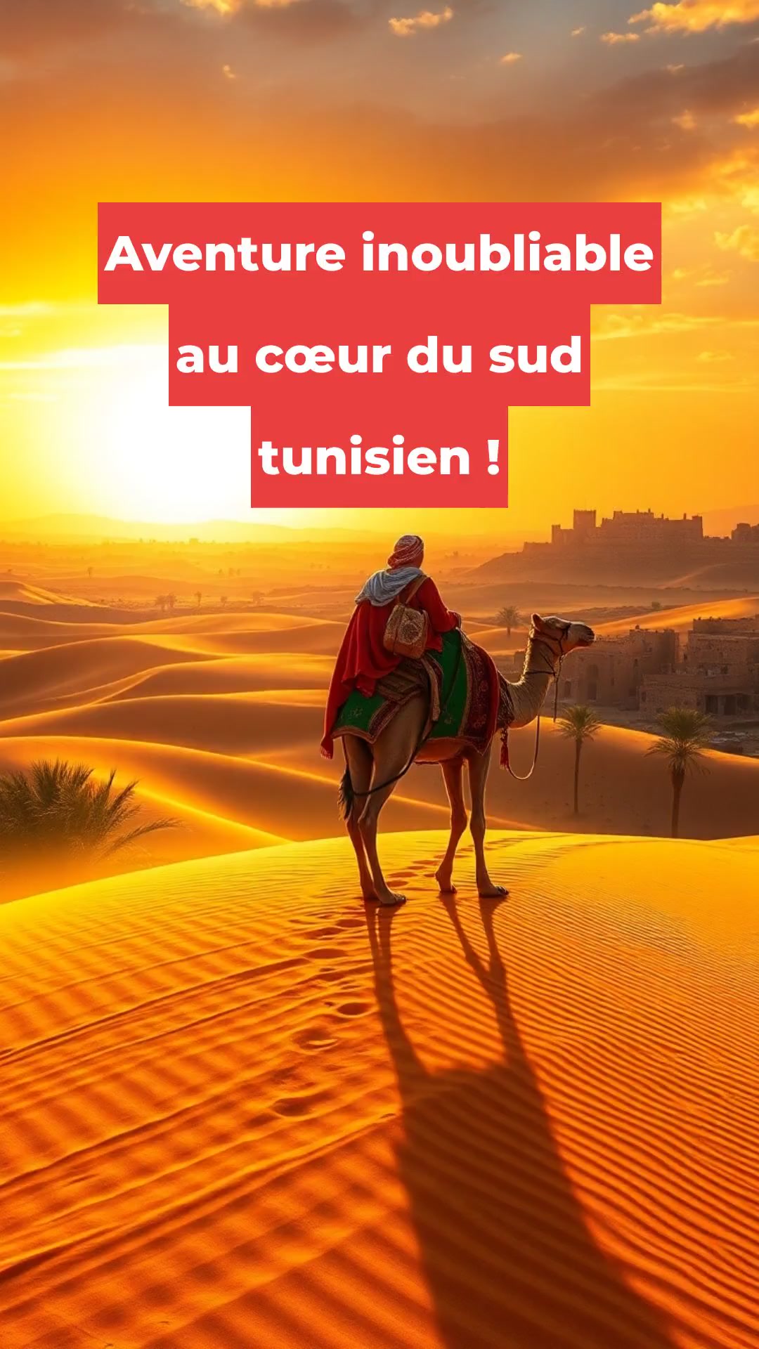 Aventure inoubliable au cœur du sud tunisien !