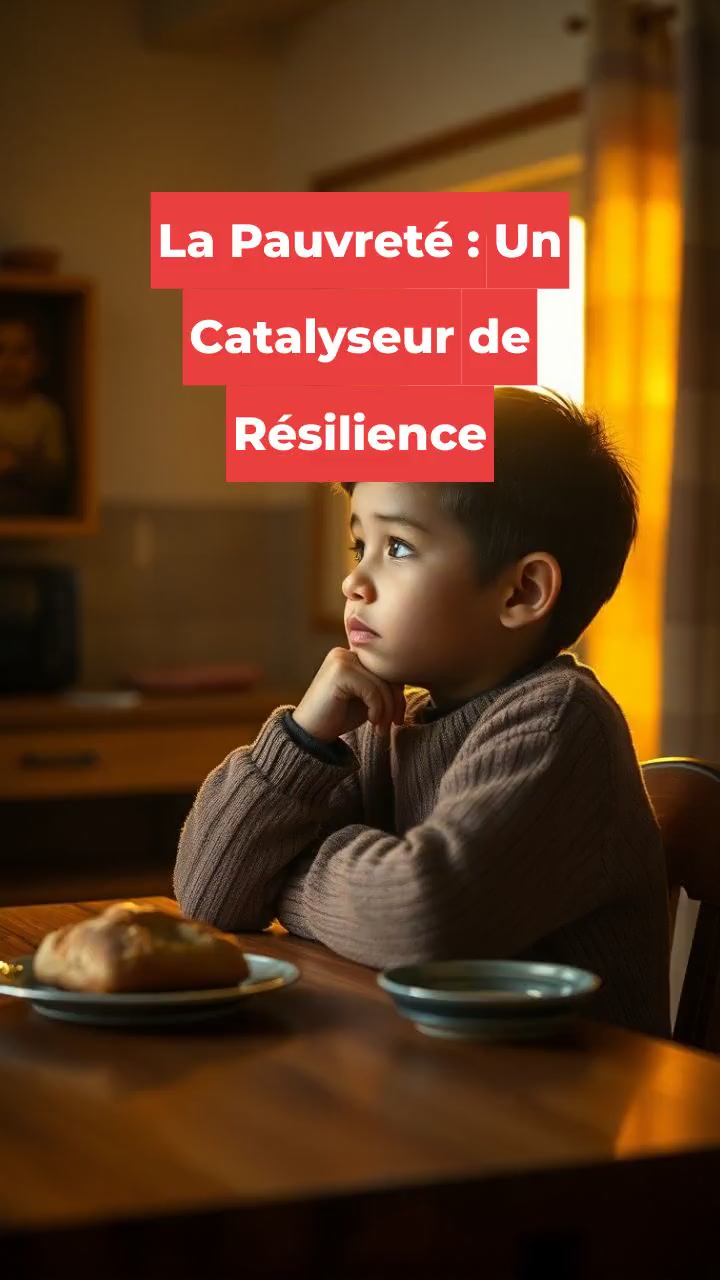 La Pauvreté : Un Catalyseur de Résilience