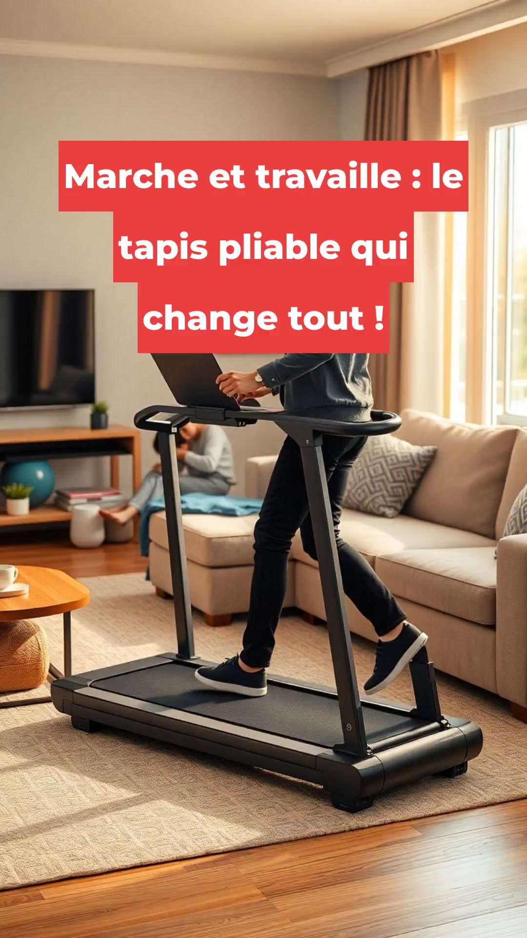Marche et travaille : le tapis pliable qui change tout !