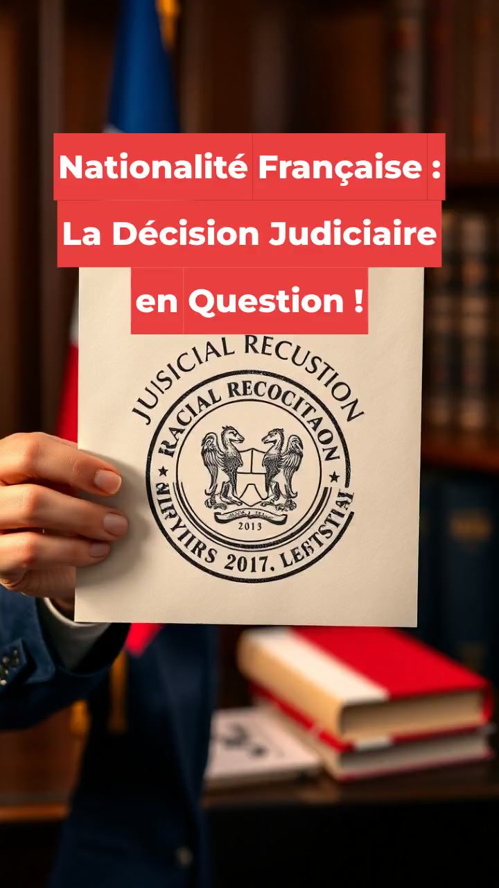 Nationalité Française : La Décision Judiciaire en Question !