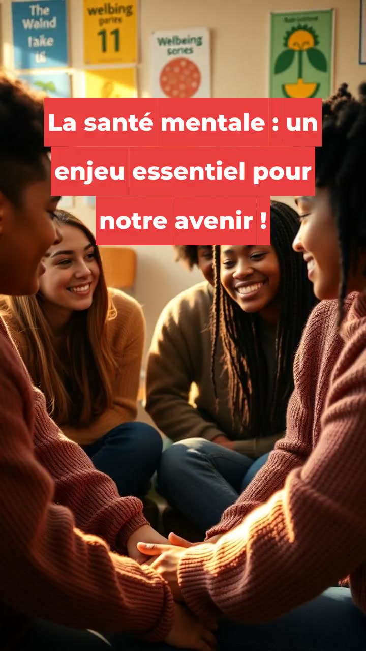 La santé mentale : un enjeu essentiel pour notre avenir !