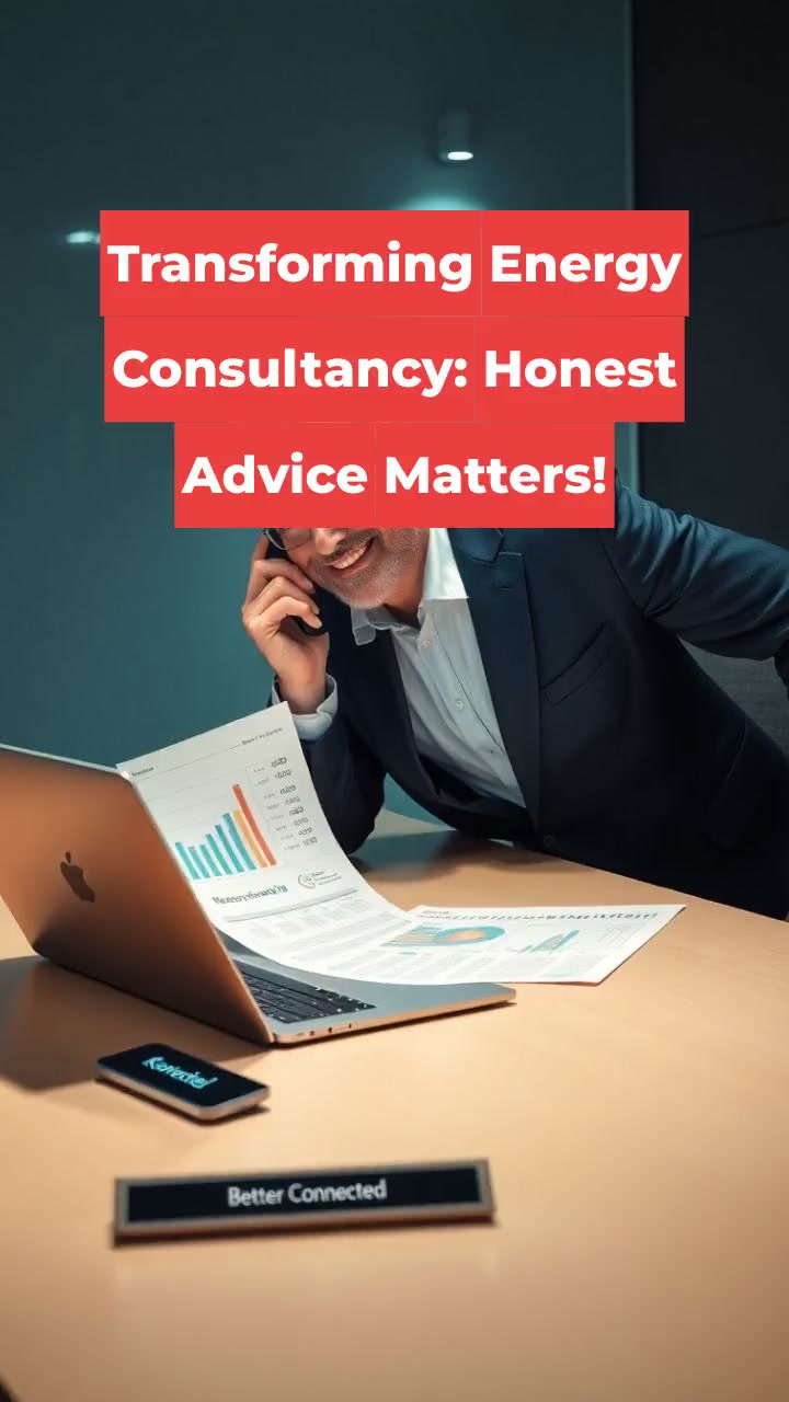 Transforming Energy Consultancy: Honest Advice Matters!
