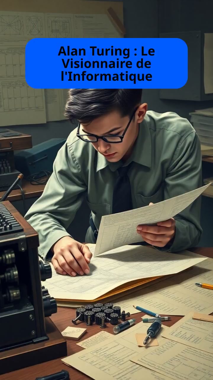 Alan Turing : Le Visionnaire de l'Informatique!