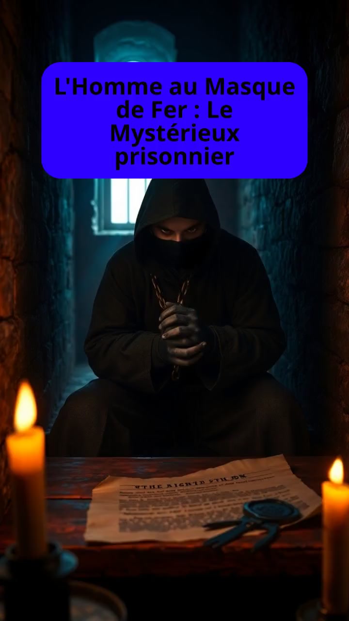 L'Homme au Masque de Fer : Le Mystérieux Prisonnier